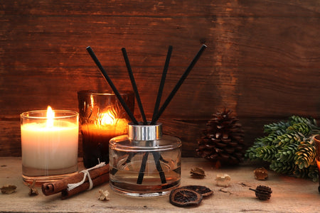 seasonal scentsation: diy christmas reed diffuser recipes