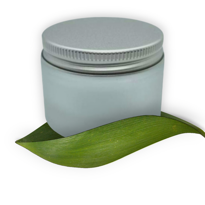 100ml Frosted Glass Jar