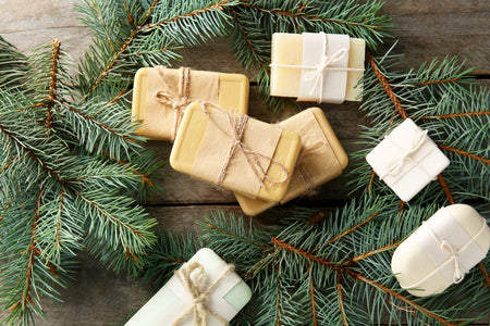 crafting cheer: holiday soap making delights