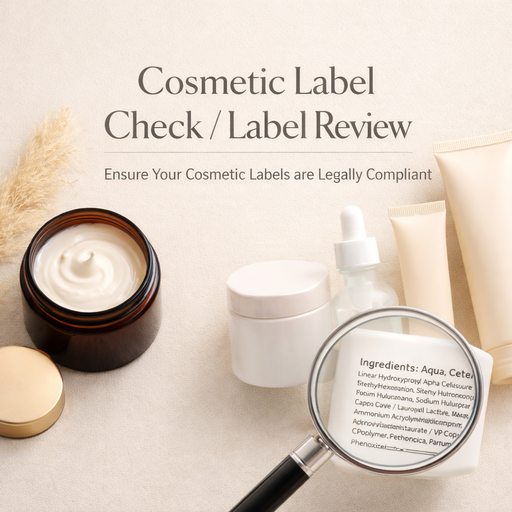 Cosmetic Label Check / Label Review