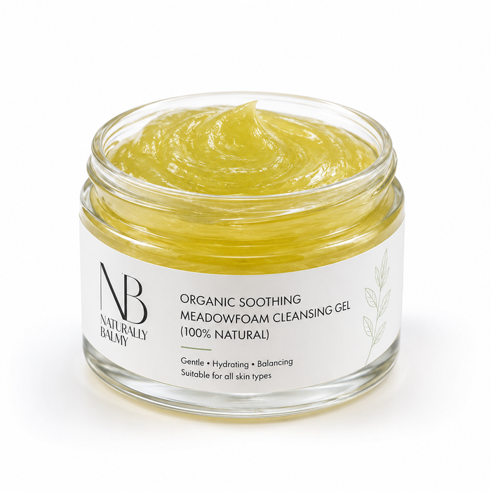Organic Soothing Meadowfoam Cleansing Gel (100% Natural) - Wholesale