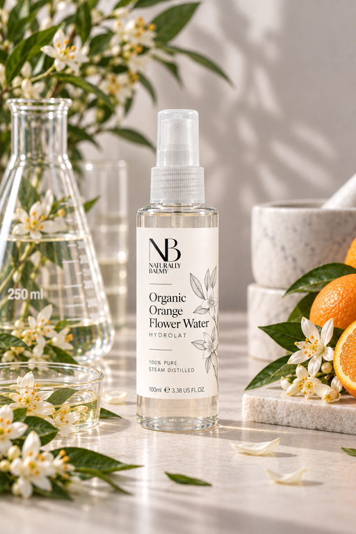 Organic Orange Flower Water (Hydrolat) - Wholesale