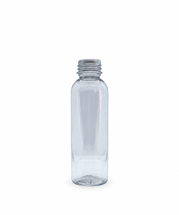 100ml Tall PET Plastic Boston Bottle