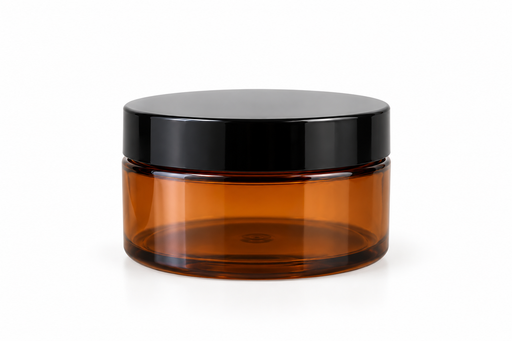 100ml Amber PET Plastic Jars