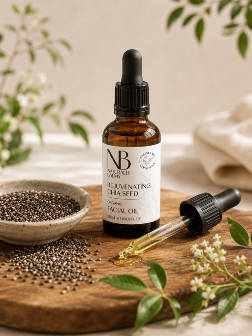 Organic Facial Treatment Oil (Rejuvenating Chia Seed) - Wholesale