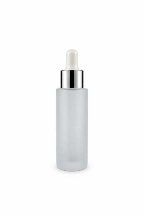 50ml Frosted Cylindrical Bottle