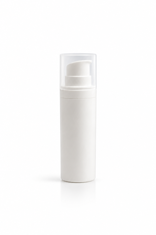 50ml White Airless Pump Bottle