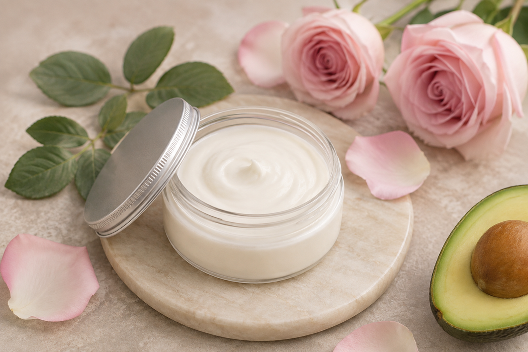 Organic Rose & Avocado Hand & Nail Cream - Wholesale