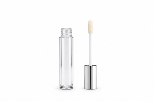 8ml Lip Gloss Containers with Silver Lid & Wand