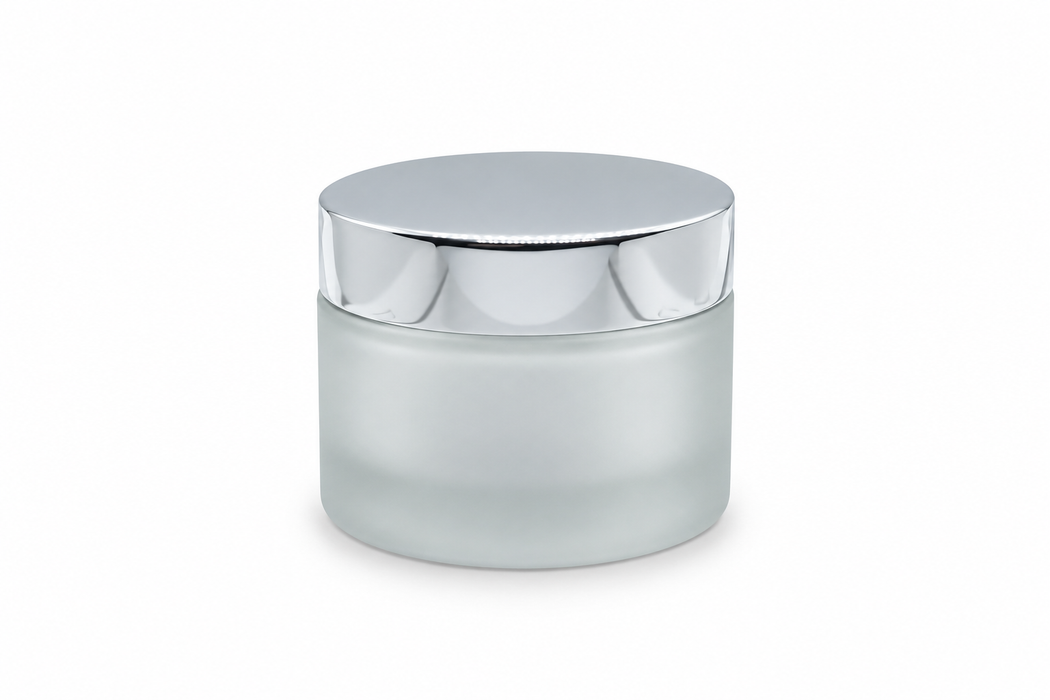 100ml Frosted Glass Jar
