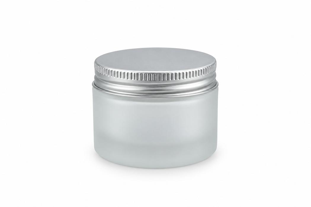 100ml Frosted Glass Jar