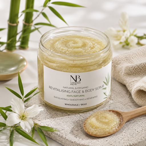 Natural & Organic Revitalising Face & Body Scrub