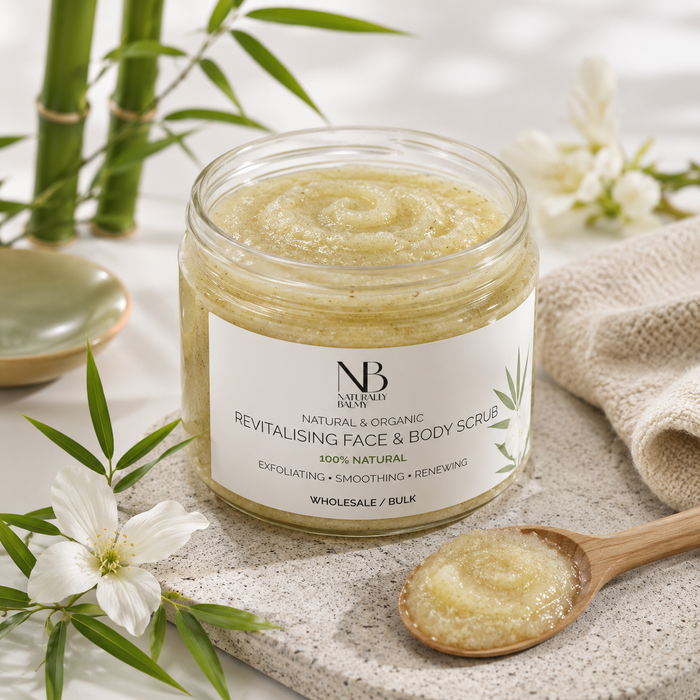 Natural & Organic Revitalising Face & Body Scrub