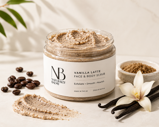 Vanilla Latte Face & Body Scrub - Wholesale