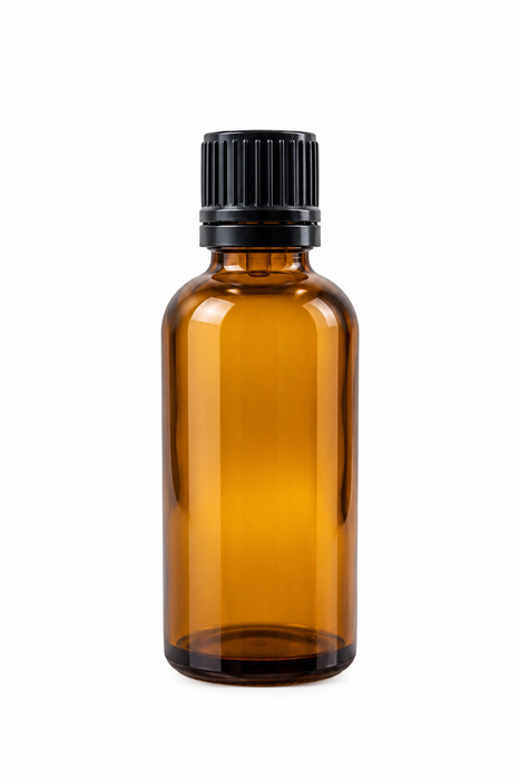 50ml Amber Glass Bottle