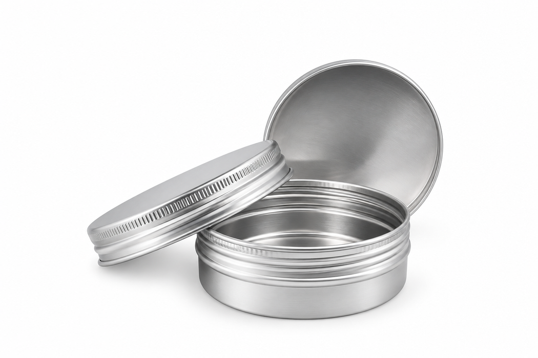 60ml Aluminium Screw Lid Tin