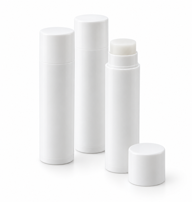 White Lip Balm Tube (5ml)