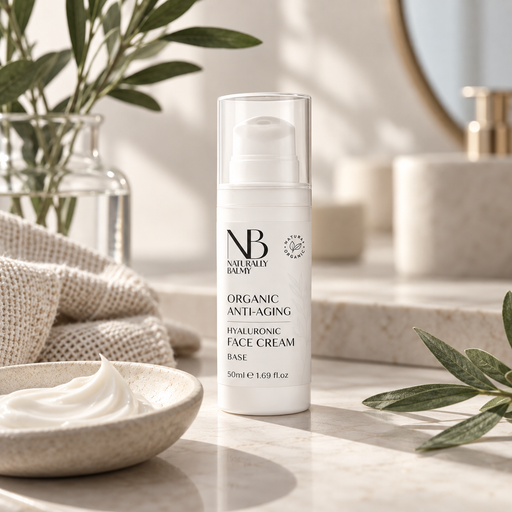 Organic Anti-Aging Hyaluronic Face Cream Base