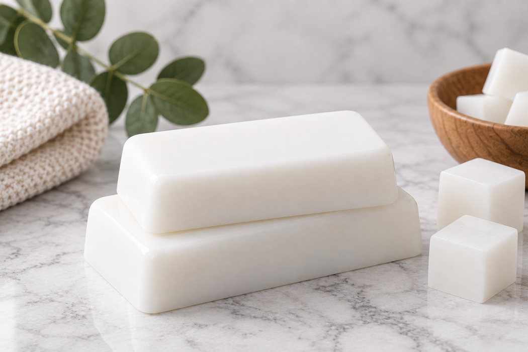 Melt & Pour Crystal Triple Butter Soap Base (Vegetable Based)
