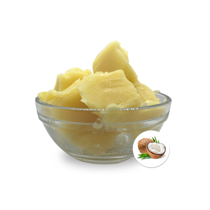 100% Natural, Organic Coconut Lip Balm Base (Natural / Tinted)
