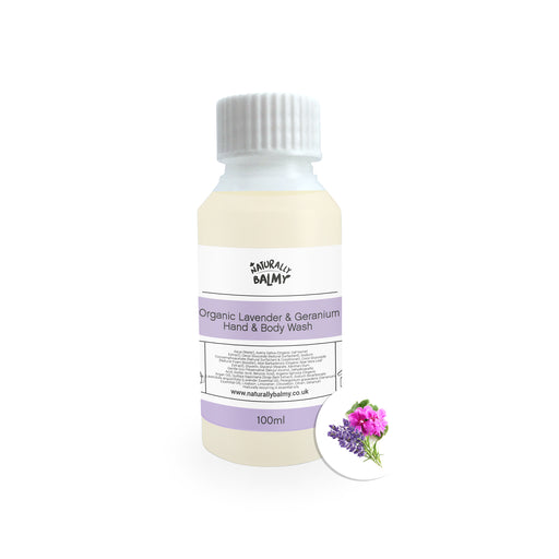 Luxury Organic Lavender & Geranium Hand, Hair & Body Wash - Wholesale