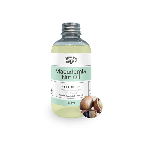 Organic Macadamia Nut Oil (Cold Pressed)