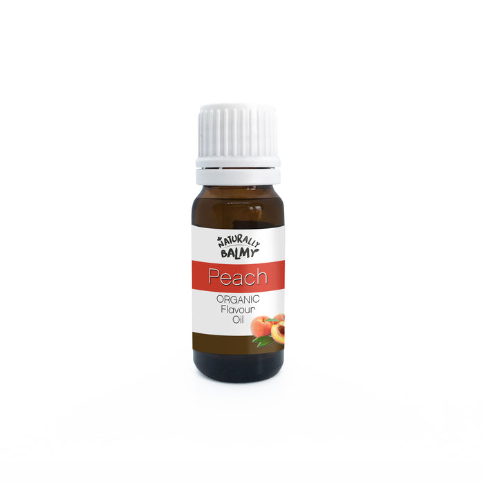 Organic Peach Lip Balm Flavour Oil
