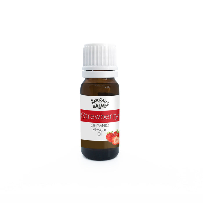Organic Strawberry Lip Balm Flavour Oil
